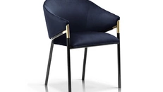 Krzesło tapicerowane glamour BONA niebieskie.jpg